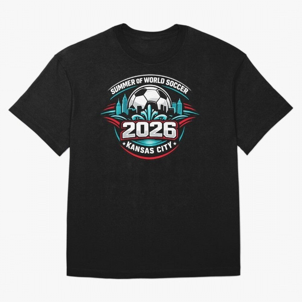 World Soccer Tournament Cup 2026 Kansas City Oversized T-Shirt Celebrate Fan Culture around Global Football Passion for FIFA World Cup 2026 USA Canada Mexico, Connected to Haaland, Netherlands, Soccer Culture, Superstar Moments, National Team