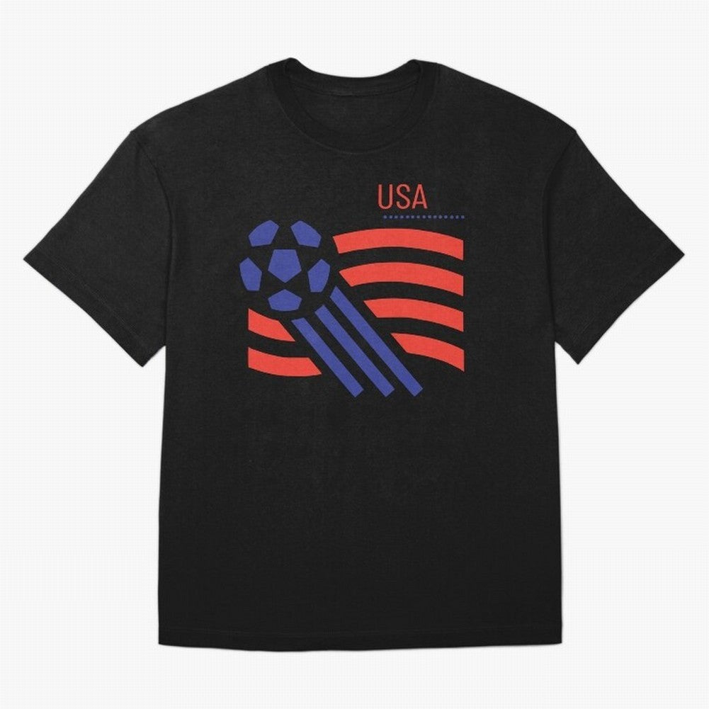 USA Soccer 2026 -Fan Design Oversized T-Shirt Experience the Global Stage of FIFA World Cup 2026 USA Canada Mexico Spirit, Filled with Spain and Netherlands, Messi and Cristiano Ronaldo, Supporter Pride, Iconic Celebrations, Legendary Names and