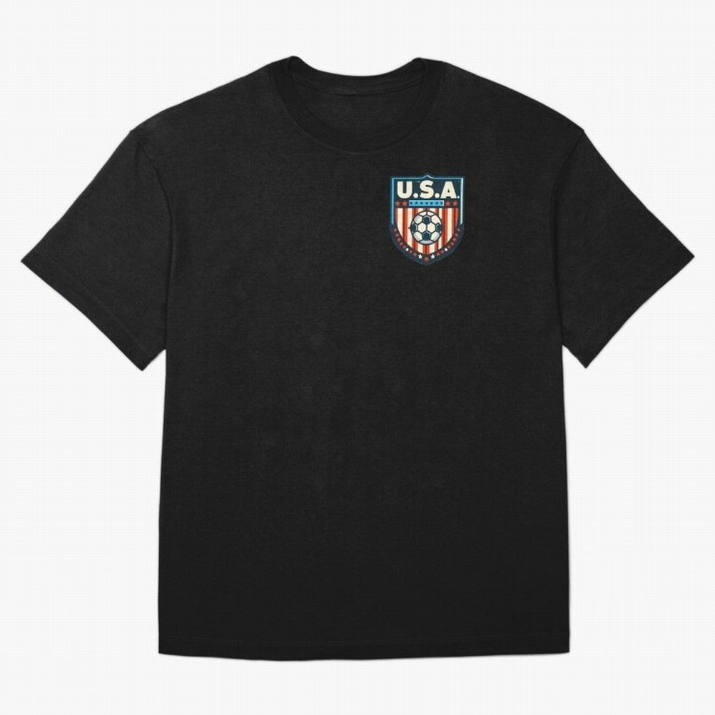 U.S.A Retro Style World Cup 2026 Oversized T-Shirt Showcase FIFA World Cup 2026 Group Stage for Fans of Mbappe and Neymar and Brazil, Bringing Football History, Final Match Energy, Crowd Noise and Once in a Lifetime Moments; Made for Die Hard