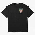 U.S.A Retro Style World Cup 2026 Oversized T-Shirt Showcase FIFA World Cup 2026 Group Stage for Fans of Mbappe and Neymar and Brazil, Bringing Football History, Final Match Energy, Crowd Noise and Once in a Lifetime Moments; Made for Die Hard