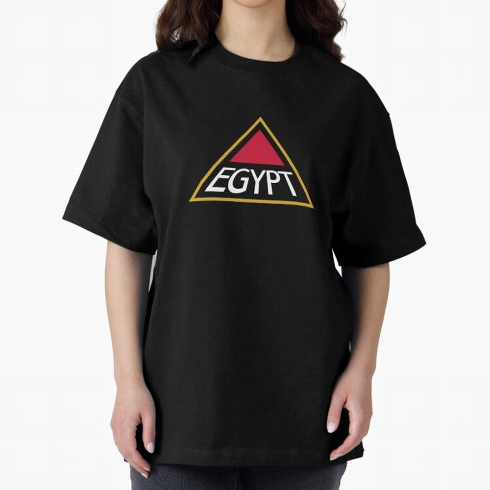 Logo of Egypt Oversized T-Shirt Stand Out with Spirit from Match Day Hype around FIFA World Cup 2026 USA Canada Mexico, CR7 and Messi, Argentina, Tournament Hype, Historic Matchups, Family Viewing Parties and Global Sports Pride; Built for