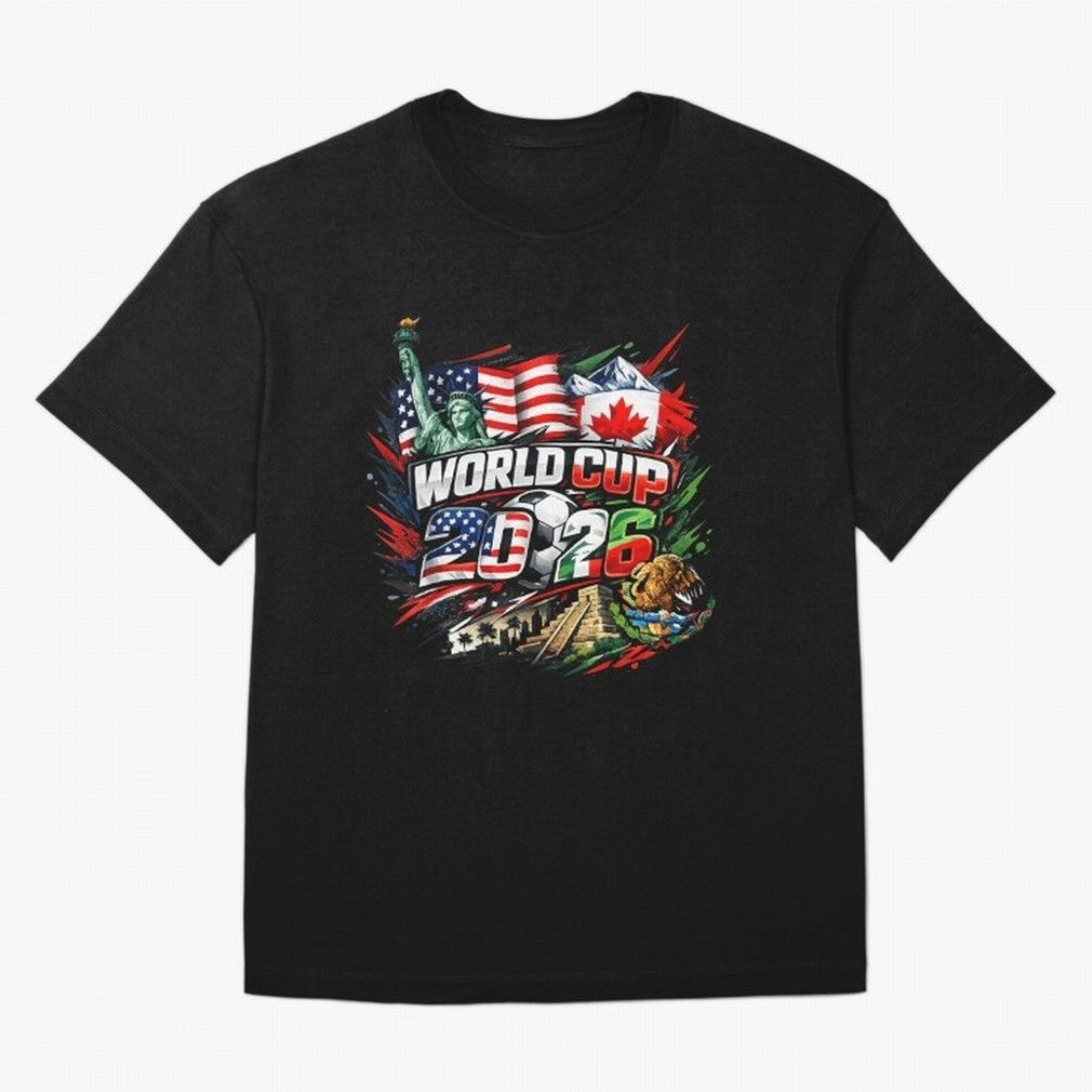2026 North America Football Championship Oversized T-Shirt Celebrate Fan Favorites in Match Day Hype around FIFA World Cup 2026, Haaland and Mbappe, Germany, Soccer Culture, Superstar Moments, National Team Dreams and Competitive Fire; Perfect for